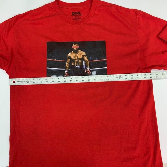 DGK Men's Undisputed Mike Tyson Pop Art Crew Neck Short Sleeve T-shirt Size XL - Picture 9 of 11